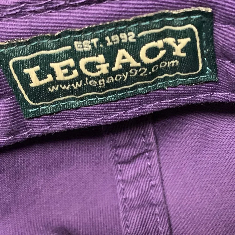 Legacy Future Horned Frog purple baseball cap